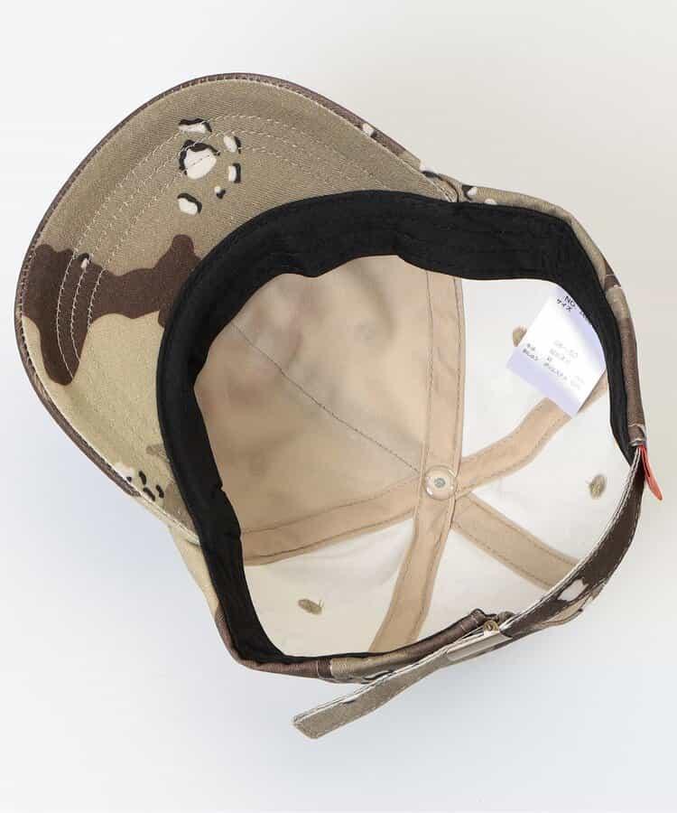 総柄キャップ