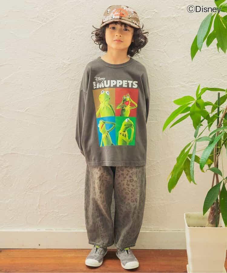 総柄キャップ