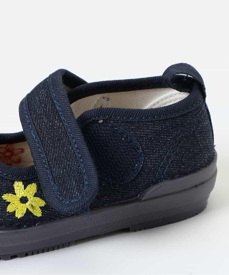 刺繍ワンストラップスニーカー