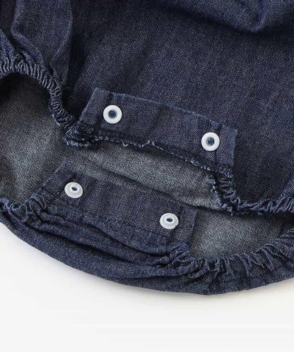 クロスステッチ刺繍ボディースーツ