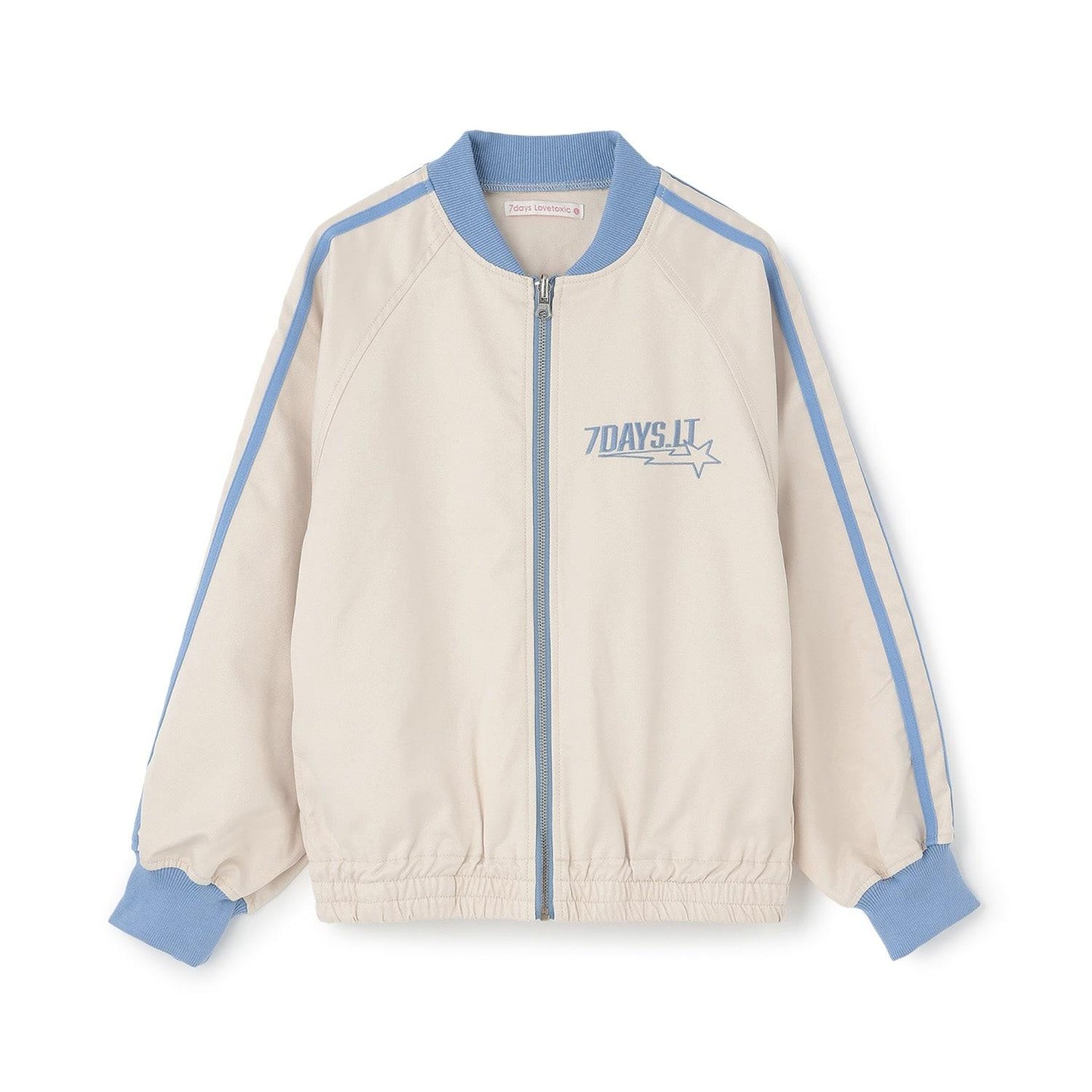 【7days】デニムラインブルゾン