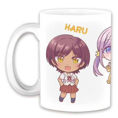 幼馴染とはラブコメにならない_マグカップ 汐＆灯＆るな＆春 デフォルメver.