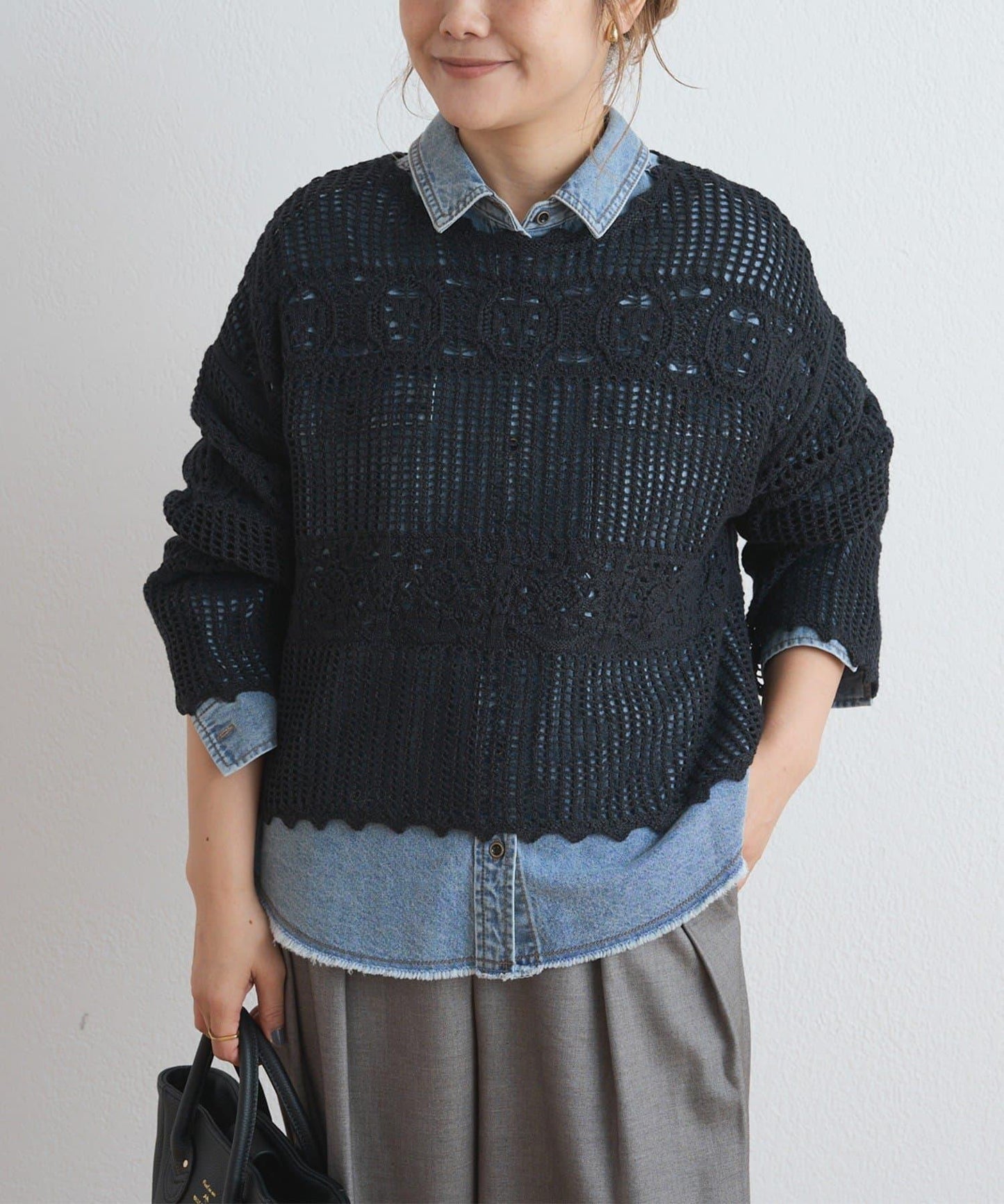 PUAL CE CIN 2026 AW VINTAGE REBELLION 系列 牛仔雙口袋襯衫 7.6oz棉質