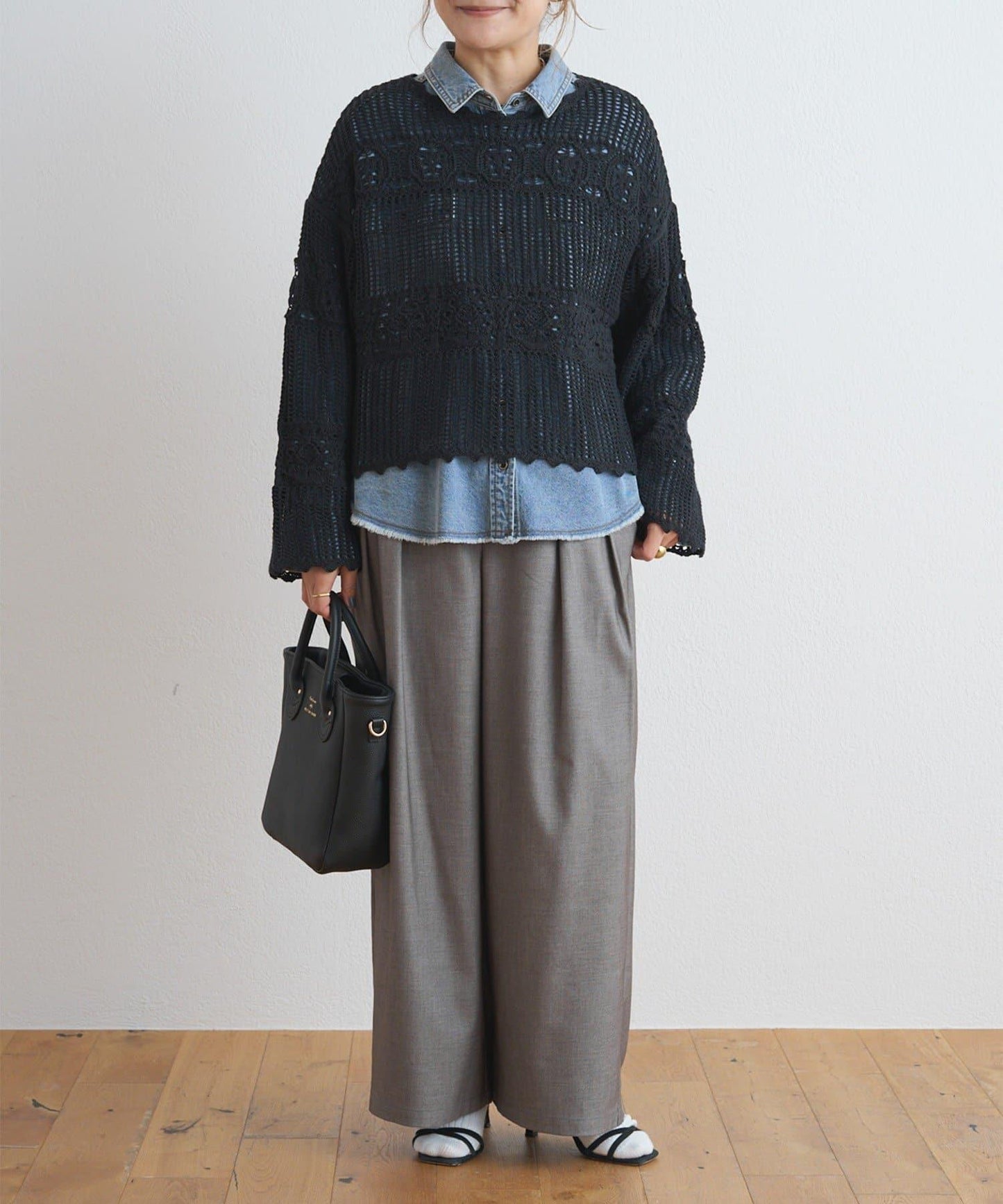 PUAL CE CIN 2026 AW VINTAGE REBELLION 系列 牛仔雙口袋襯衫 7.6oz棉質