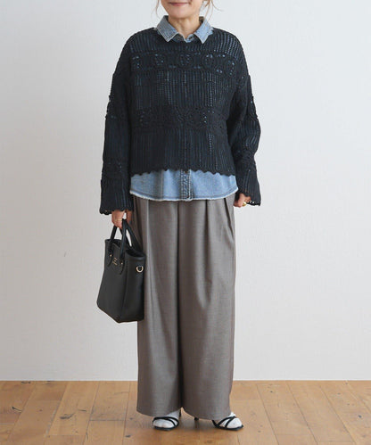PUAL CE CIN 2026 AW VINTAGE REBELLION 系列 牛仔雙口袋襯衫 7.6oz棉質