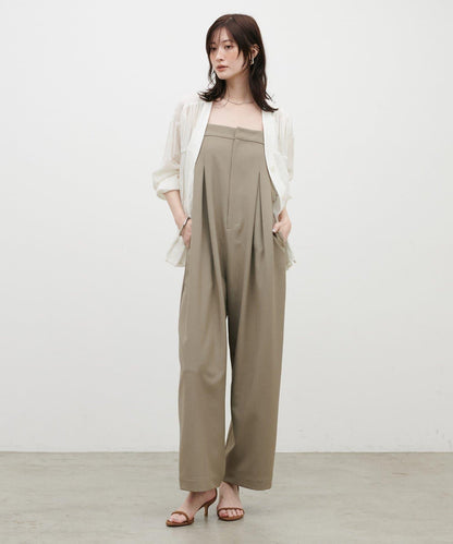 LARUTA 2026AW 寬鬆V領透膚水洗紋理針織開衫 女