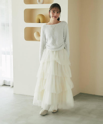 La boutique BonBon 閃亮毛絨針織衫