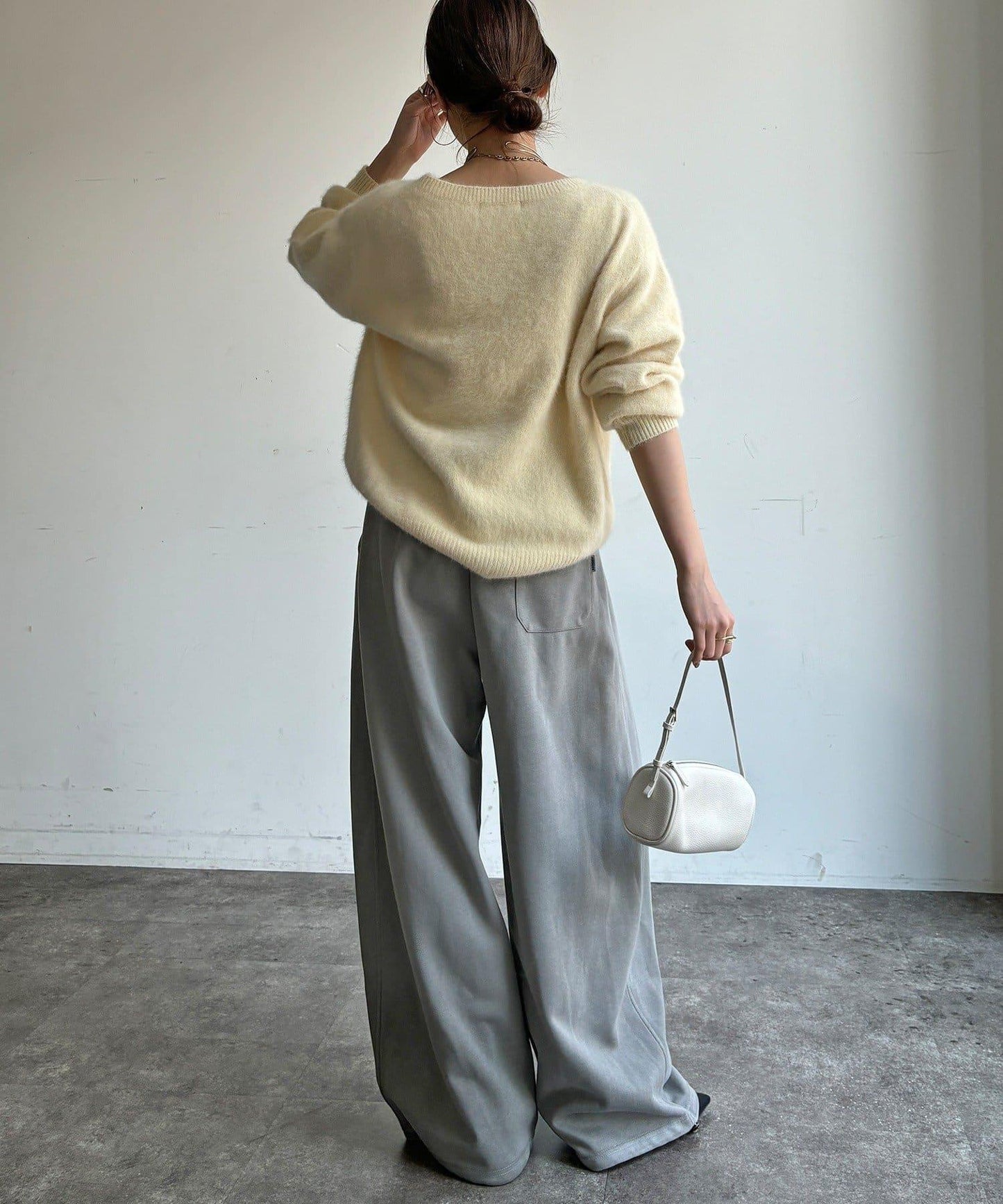 【WEB限定】ベルト付スウェットパンツ