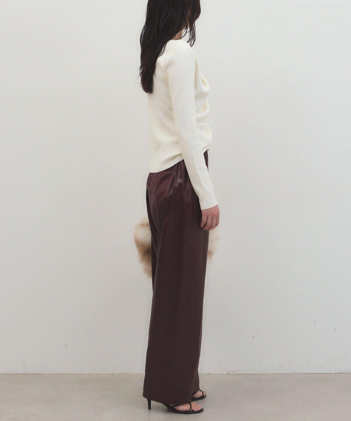 LOUNGEDRESS 仿皮光澤長褲