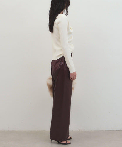 LOUNGEDRESS 仿皮光澤長褲