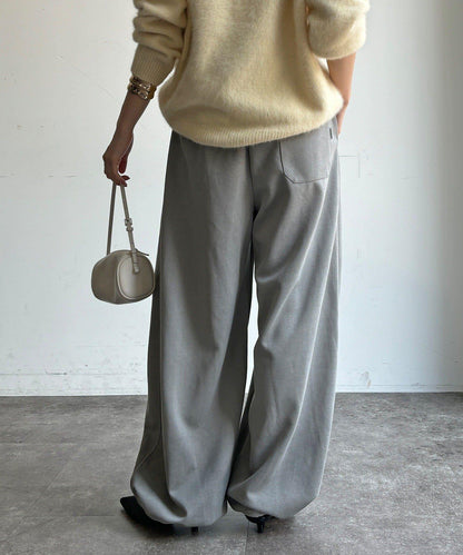 【WEB限定】ベルト付スウェットパンツ