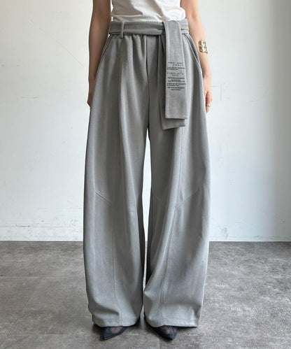【WEB限定】ベルト付スウェットパンツ