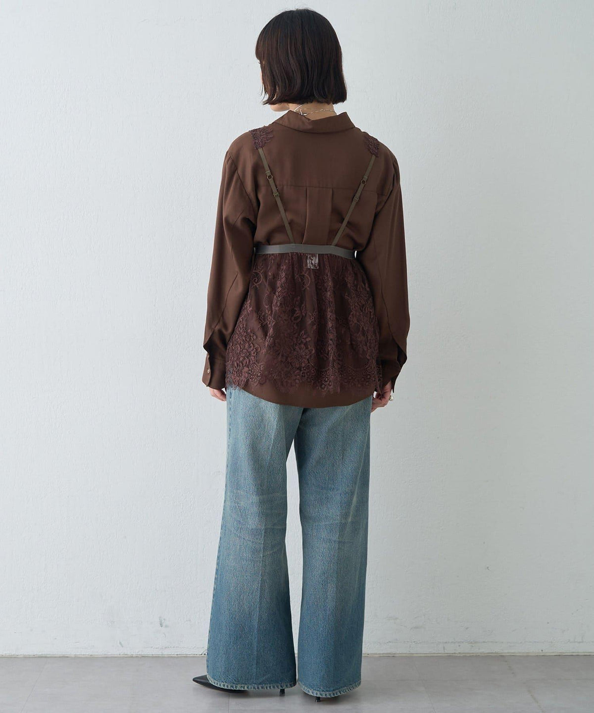 Whim Gazette 蕾絲吊帶衫