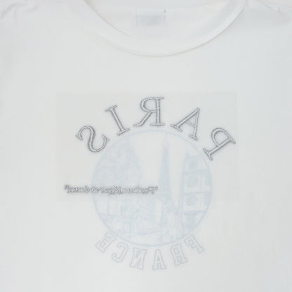 【AMI】フェイクファーベスト×長袖Tシャツセット