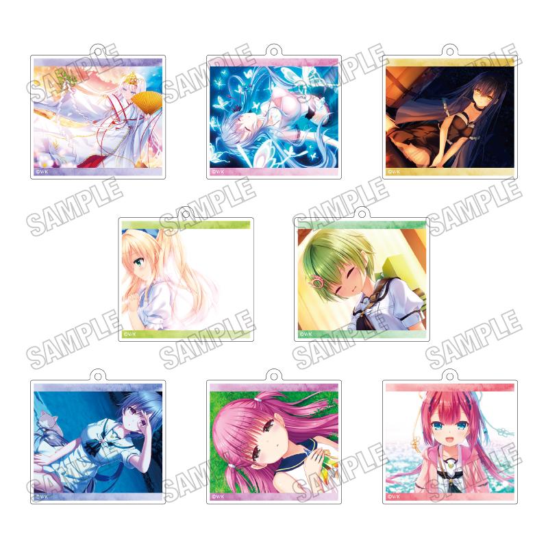 Summer Pockets REFLECTION BLUE_アクリルキーホルダーコレクション【コンプリートBOX／8個入り】