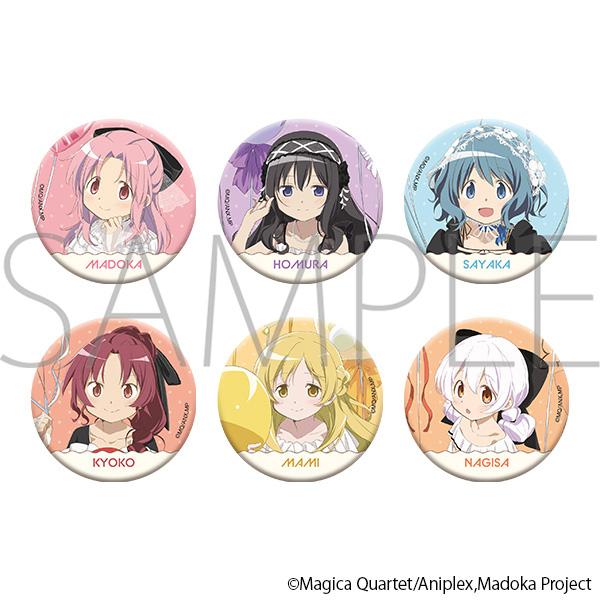 魔法少女まどか☆マギカ_ホロキャラバッジコレクション 　【BOX／6パック入り】