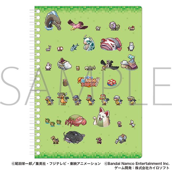 ONE PIECE_海のごちそうレストラン ノート アニマル