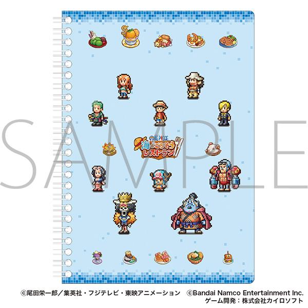 ONE PIECE_海のごちそうレストラン ノート 麦わらの一味