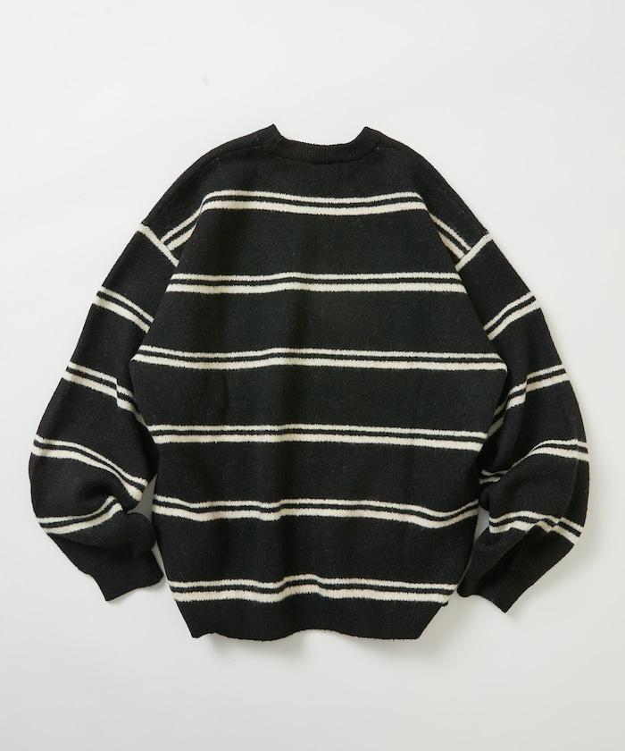 FREAK'S STORE 拼色圓領針織衫 2026秋冬