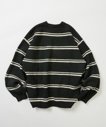 FREAK'S STORE 拼色圓領針織衫 2026秋冬
