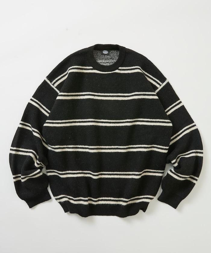FREAK'S STORE 拼色圓領針織衫 2026秋冬