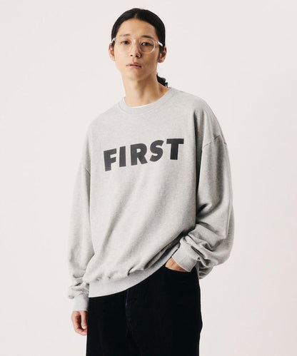Firsthand FIRST印花圓領衛衣