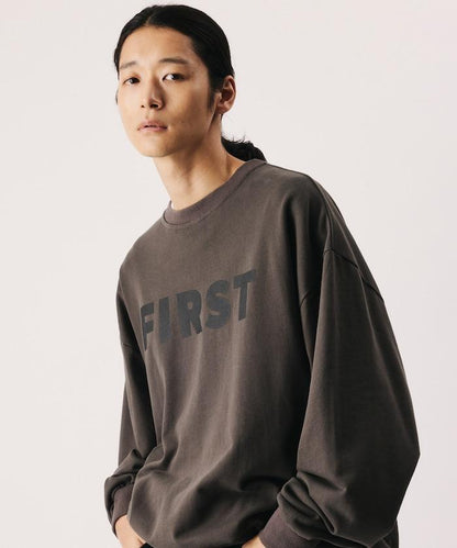 Firsthand FIRST印花圓領衛衣