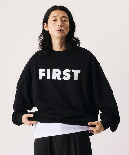 Firsthand FIRST印花圓領衛衣