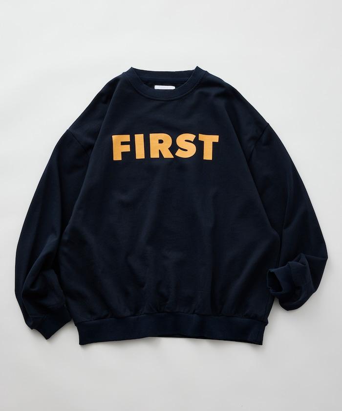 Firsthand FIRST印花圓領衛衣
