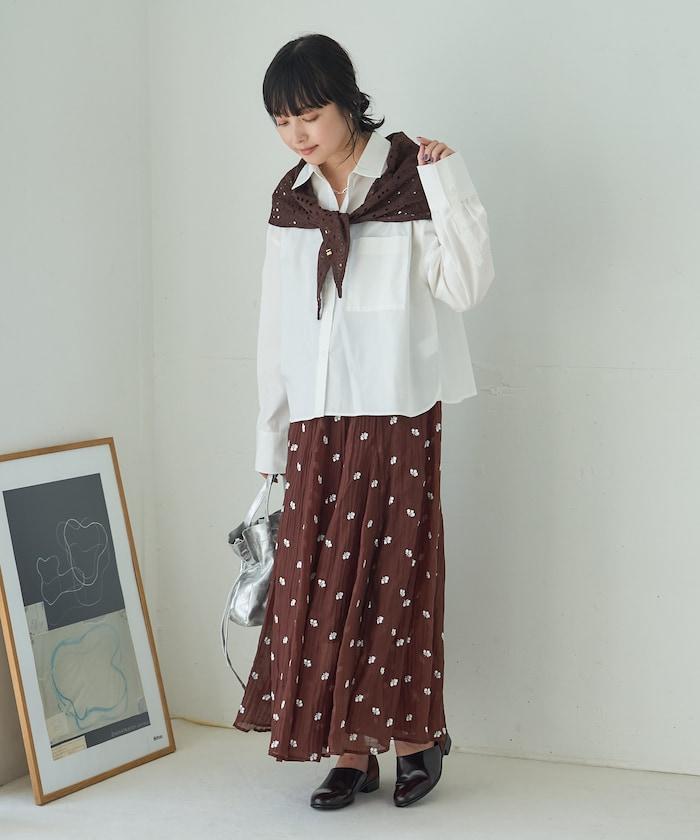 FREAK'S STORE 刺繡襯衫 純棉 2026秋冬