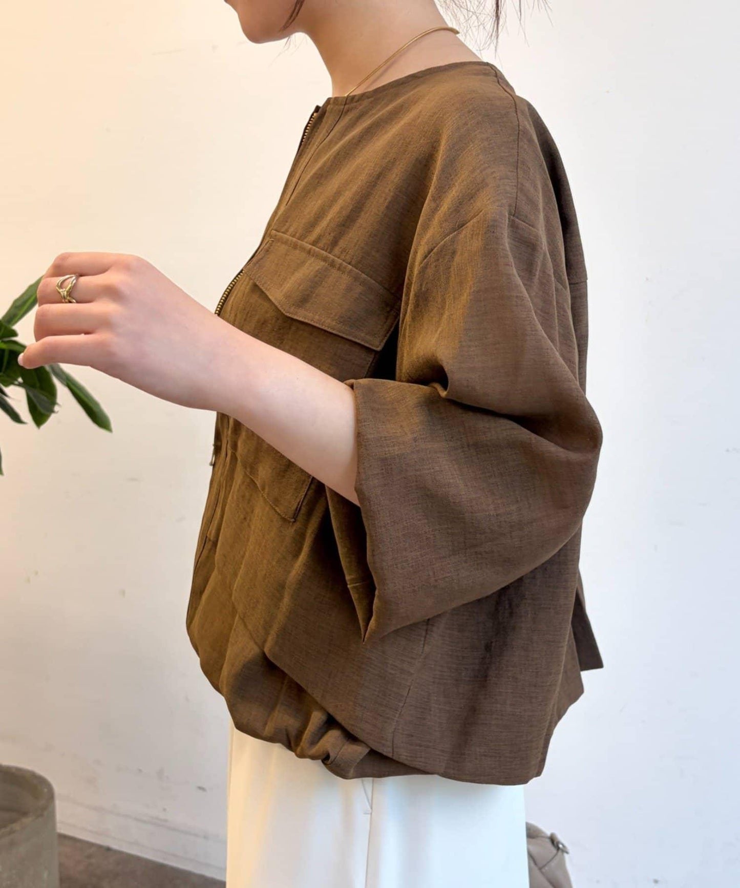Jena espace merveilleux 疊穿感透膚防曬馬甲 女 聚酯纖維
