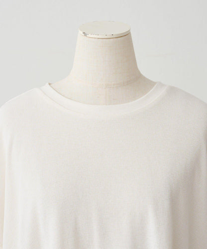 レースヘムシアーワッフルカットソー PUAL CE CIN
