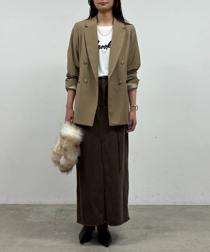 LOUNGEDRESS 經典雙排扣西裝外套 女