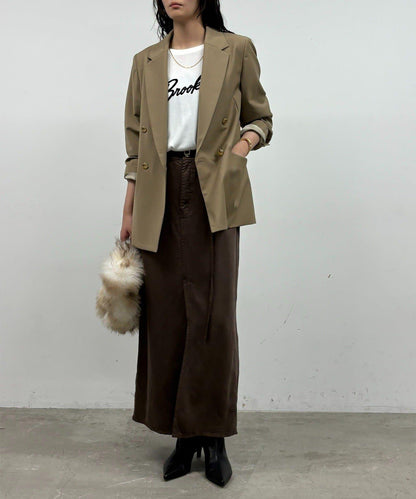 LOUNGEDRESS 經典雙排扣西裝外套 女