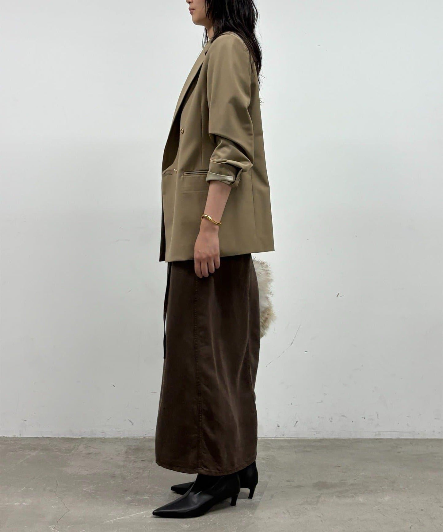 LOUNGEDRESS 經典雙排扣西裝外套 女