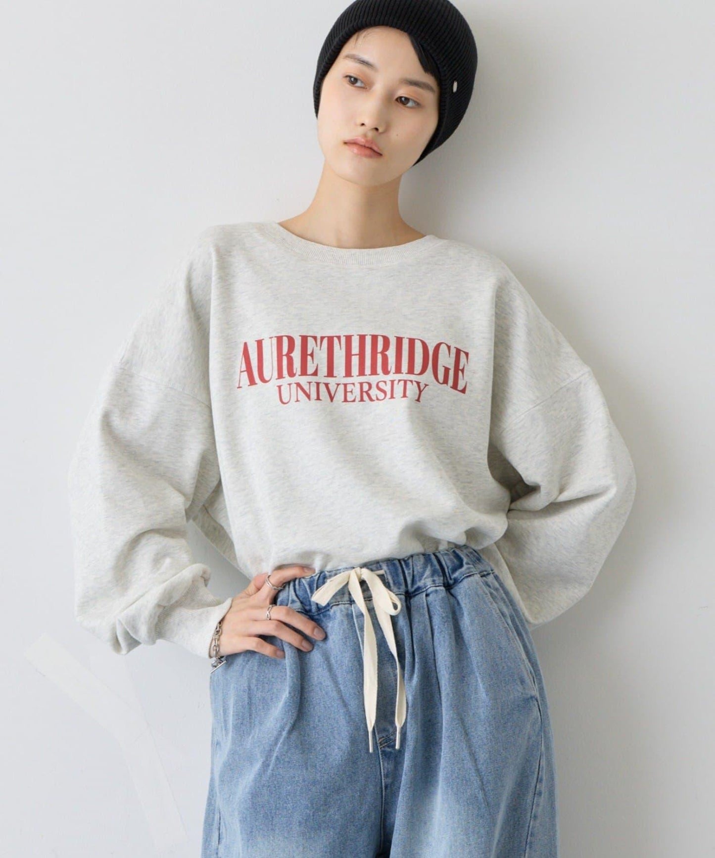 TYPY 學院風側開叉套頭衛衣