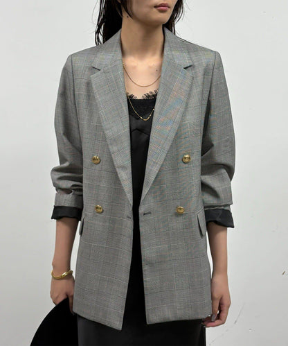 LOUNGEDRESS 經典雙排扣西裝外套 女