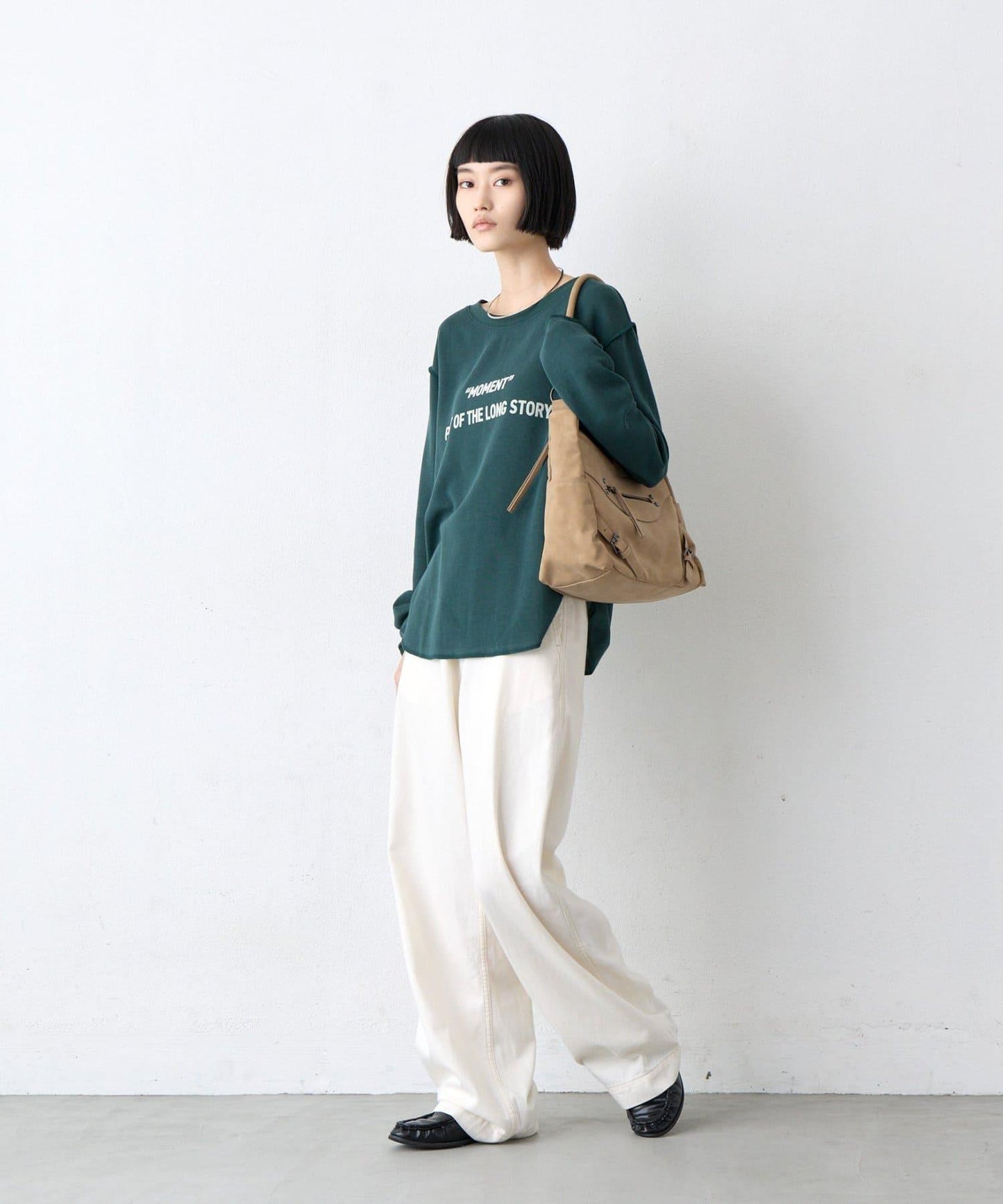CIAOPANIC TYPY 仿舊感印花T恤 女