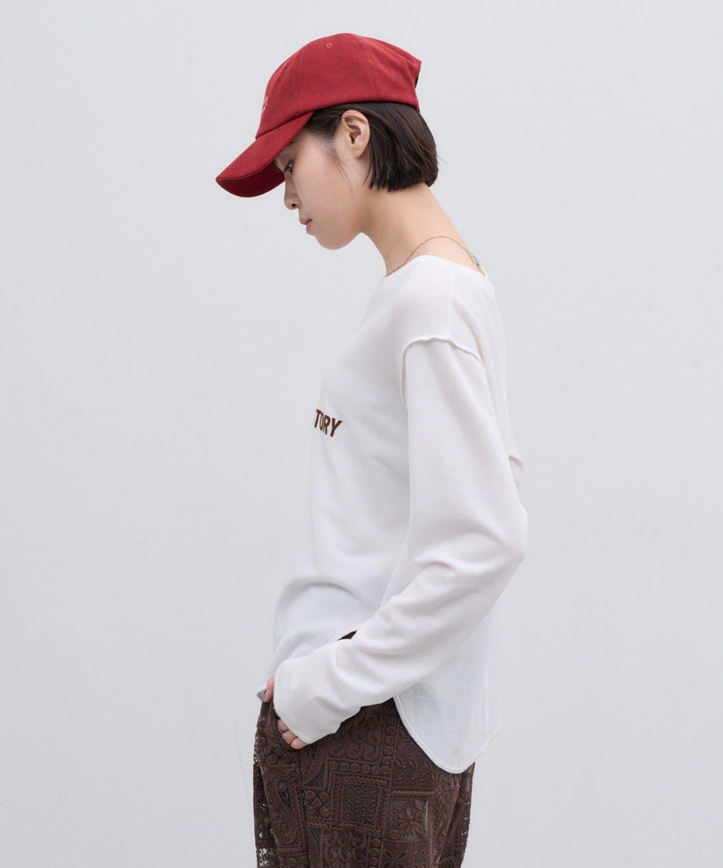 CIAOPANIC TYPY 仿舊感印花T恤 女