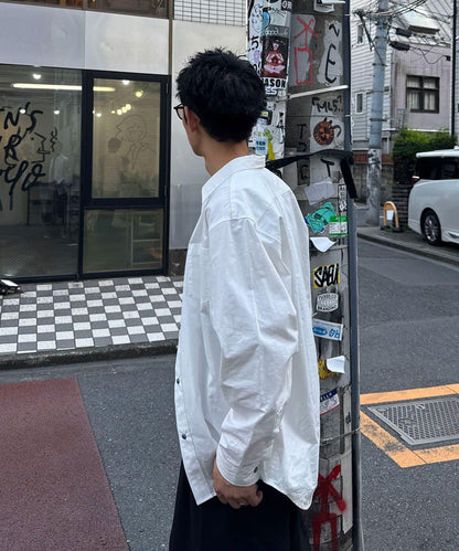 CIAOPANIC 寬鬆襯衫 純棉 ターコイズ 紐扣