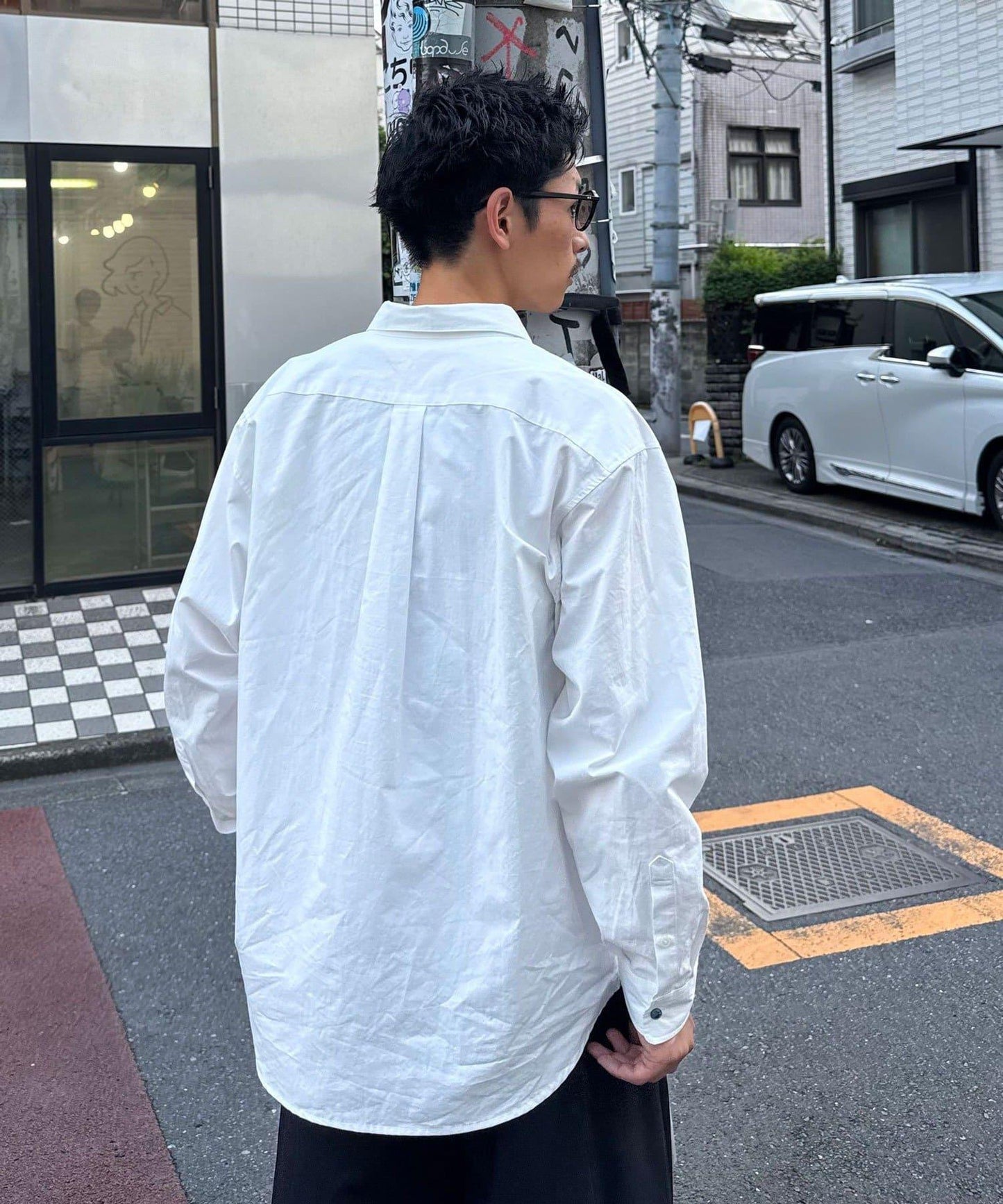 CIAOPANIC 寬鬆襯衫 純棉 ターコイズ 紐扣