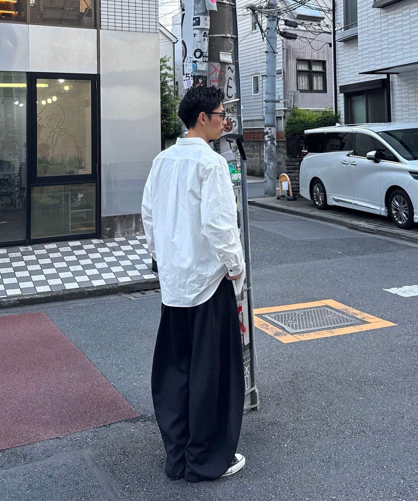 CIAOPANIC 寬鬆襯衫 純棉 ターコイズ 紐扣
