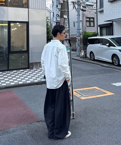 CIAOPANIC 寬鬆襯衫 純棉 ターコイズ 紐扣