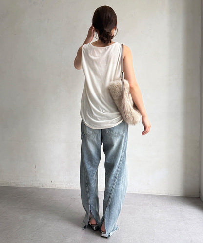 DOUDOU 絲絨吊帶背心 女 基礎款 內搭 簡約 顯瘦