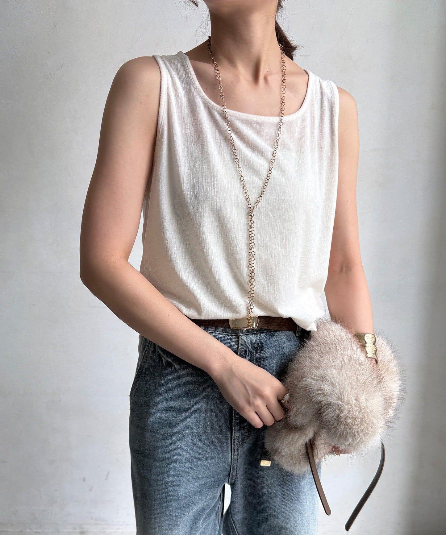 DOUDOU 絲絨吊帶背心 女 基礎款 內搭 簡約 顯瘦