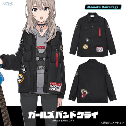 《哭泣少女樂隊》河原木桃香夾克 M碼 棉質