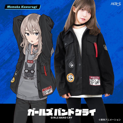 《哭泣少女樂隊》河原木桃香夾克 M碼 棉質