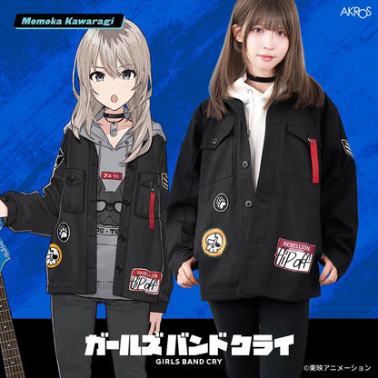 《哭泣少女樂隊》河原木桃香夾克 M碼 棉質