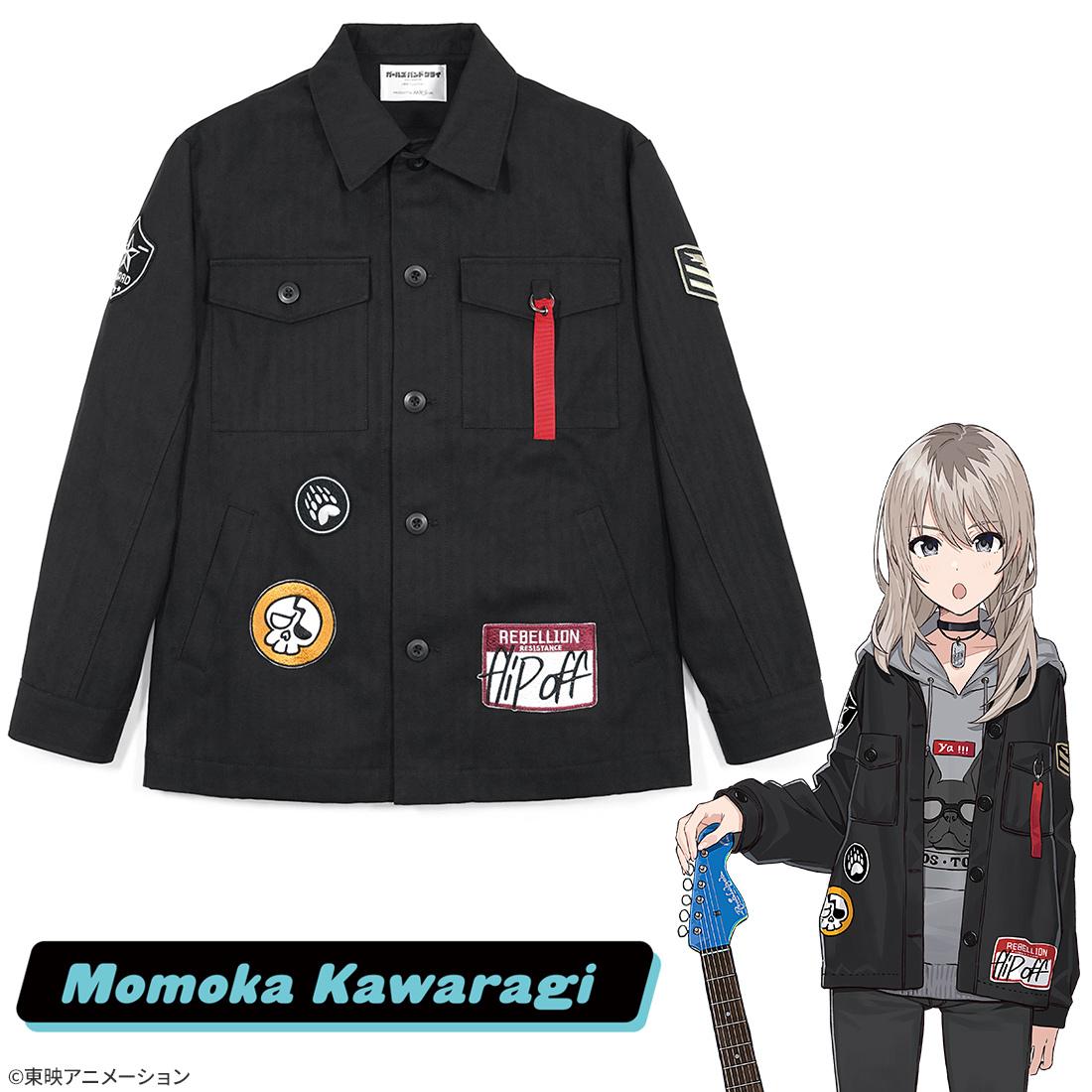 《哭泣少女樂隊》河原木桃香夾克 M碼 棉質