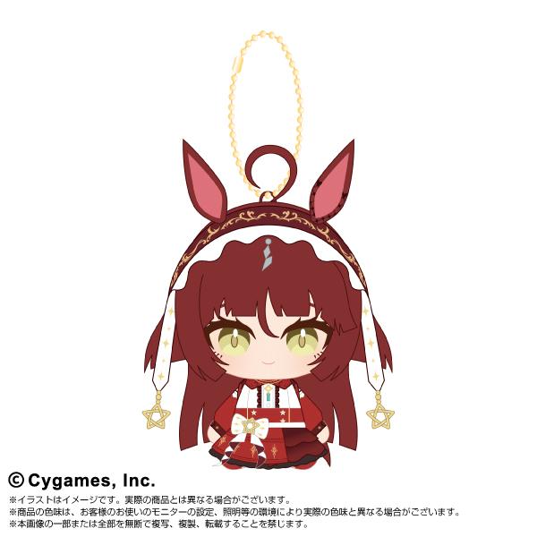 賽馬娘 Chibi 坐姿毛絨玩偶 vol.2 紅色慾望 約H120mm 聚酯纖維